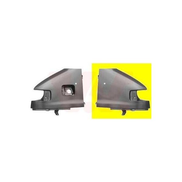 Van Wezel 1747656 Parafango Anteriore Destro Per Fiat Ducato Furgone/Telaio (230) Ducato Bus (230) Ducato Furgone (230L) Adatto Per Peugeot-image