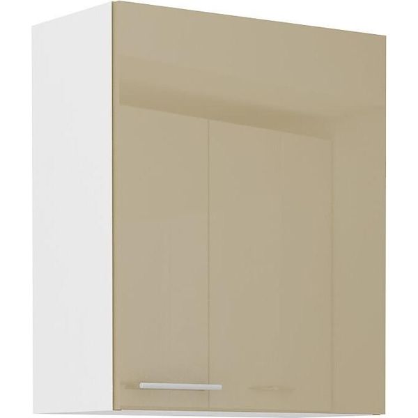 Armadietto Superiore Da Cucina Lajla - Larghezza 60 Cm, Cappucino / Bianco-image