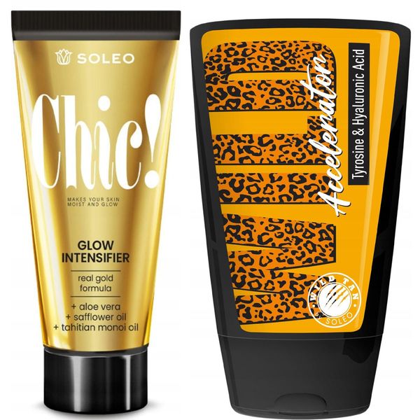 Set Acceleratore Di Abbronzatura Soleo Chic! + Acceleratore Di Abbronzatura Wild-image