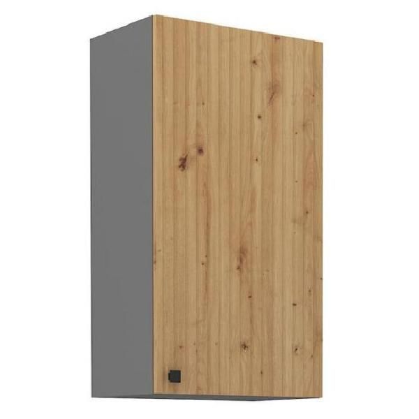 Pensile Alto Nomin - Larghezza 50 Cm, Rovere Artigianale / Antracite-image