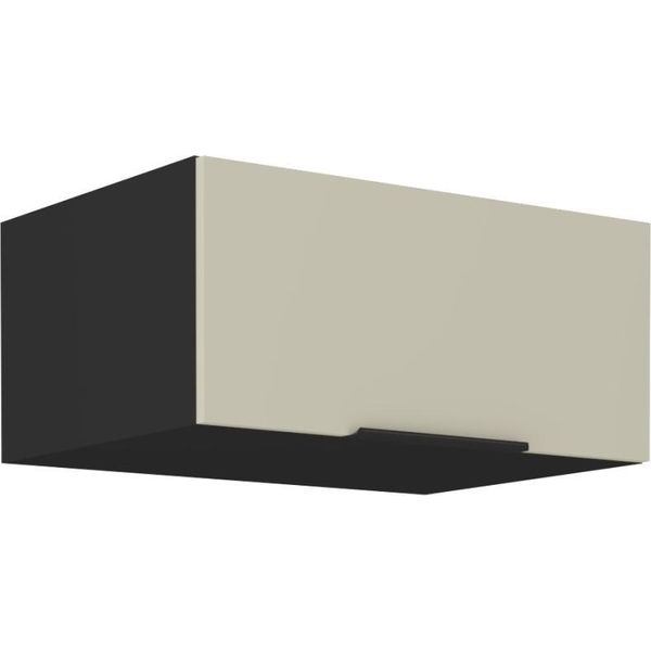 Cappa Profonda Agafija - Larghezza 80 Cm, Cashmere / Nero-image