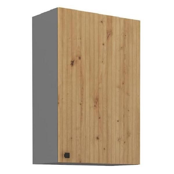Pensile Alto Nomin - Larghezza 60 Cm, Rovere Artigianale / Antracite-image