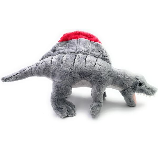 Onwomania Peluche In Tessuto Animale Spinosauro Dino Dinosauro 37Cm Grigio-image