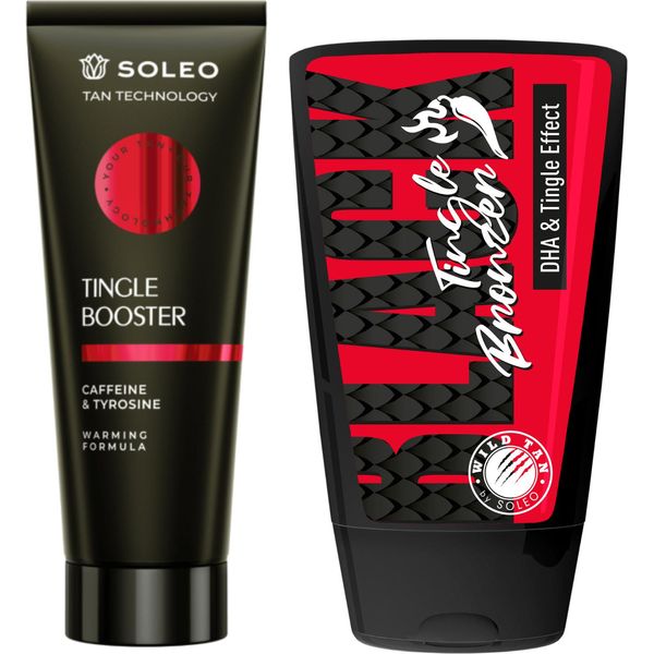 Tecnologia Soleo Tan Tingle Booster Acceleratore + Wild Tan Black Tingle Free-image