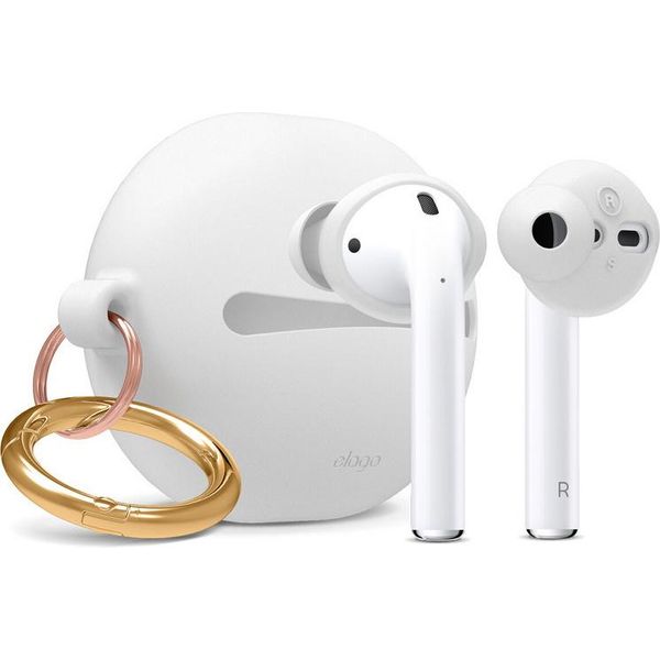 Elago Coprire La Base Degli Auricolari Con La Custodia Per Airpods 2 / Airpods 1 Blu Nightglow-image