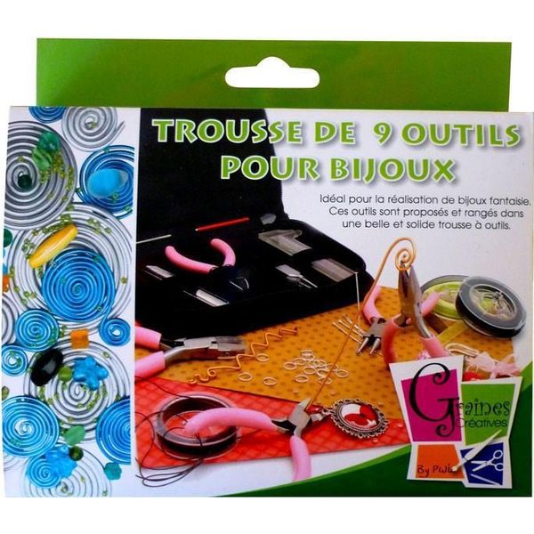 Set Per La Creazione Di Gioielli Graine Creative - 9 Pezzi Per Bambini-image