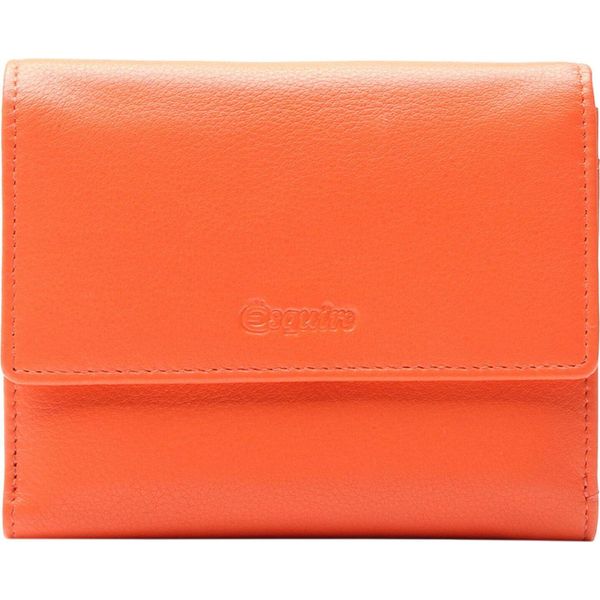 Esquire Pelle Portafoglio Viktoria Wallet With Flap Flame Orange Arancione-image