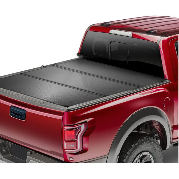 Vevor Copertura Del Letto Di Carico A Tre Pieghe, Compatibile Con Chevy Silverado Gmc Sierra 1500 2019-2024 (Non Adatta Per 19-24 Classic) Letto Di Carico Da 5'8", Si Adatta A 5,8' X 5,3' (70"" X 63,3"")"-image