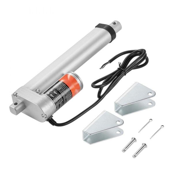 Attuatore Lineare 1000N Dc 12V - Motore Lineare Elettrico IP54 - Lunghezza Corsa 150 Mm - Livello Di Rumorosità ≤50 Db - Apriporta Elettrico - Velocità Di Spostamento 14 Mm/S - Attuatore Lineare Regolabile-image