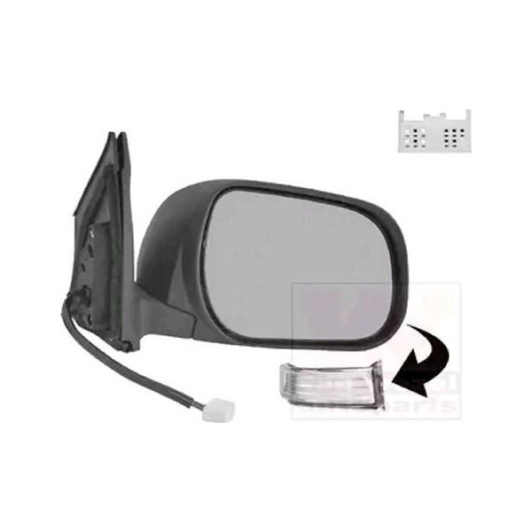 Van Wezel 5471808 - Oe 8791042B10 Specchio Esterno Destro Per Rav 4 Iii (A3)-image