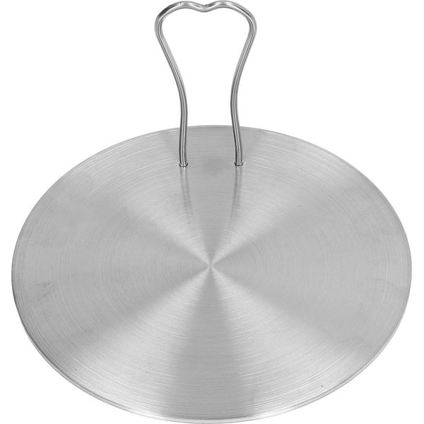 Piastra Di Diffusione Del Calore Piastra Di Induzione In Acciaio Inox Fornello Elettrico A Induzione Adattatore Diffusore Per La Cucina Di Casa (18# 17.5Cm / 6.9In)-image