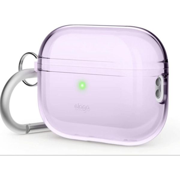 Elago Custodia Trasparente Da Appendere Per Airpods Pro 2 Lavanda-image