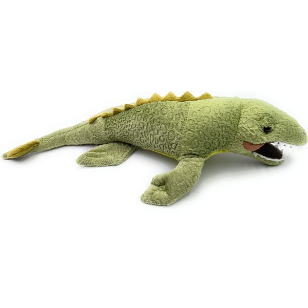 Onwomania Peluche Peluche Animale Mosasauro Dinosauro 44Cm Verde-image