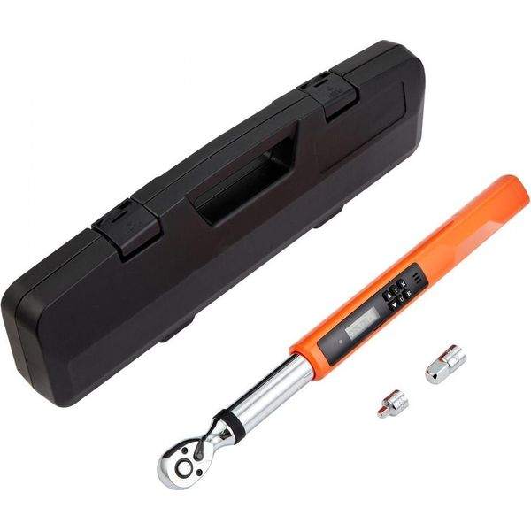 Chiave Dinamometrica 3/8" - Set Di Chiavi Dinamometriche 5-50Nm Per Bicicletta E Moto - Con Precisione Di Errore ± 2%, Adattatore 1/2""-1/4"" E Testa A Cricchetto A 72 Denti - Regolazione Facile Da Usare."-image