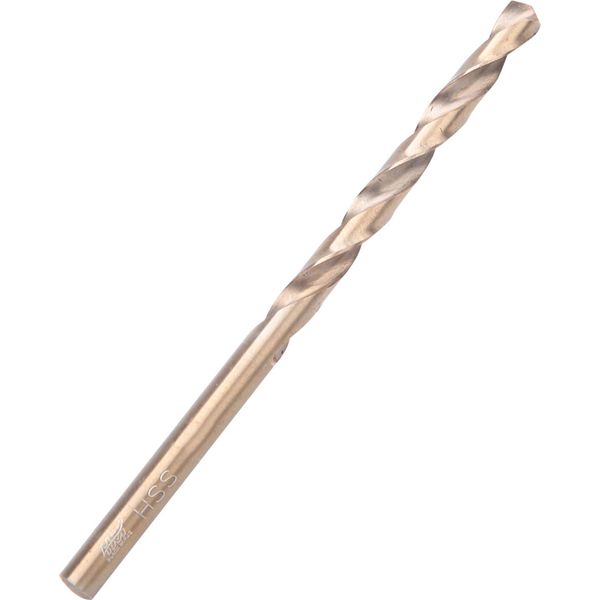 10Pcs Hss Co Punte Per Trapano A Torsione Con Gambo Dritto Per Piastra Di Ferro In Acciaio Inox (5,5 Mm)-image