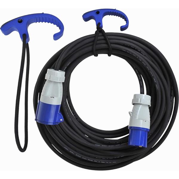 Gancio Per Polpaccio Portacavo Fascetta Organizzatore Per Cavi Avvolgicavo Prolunga Per Cavi Caravan Caravan Barca Campeggio Plastica Per Uso Domestico Con Elastico-image