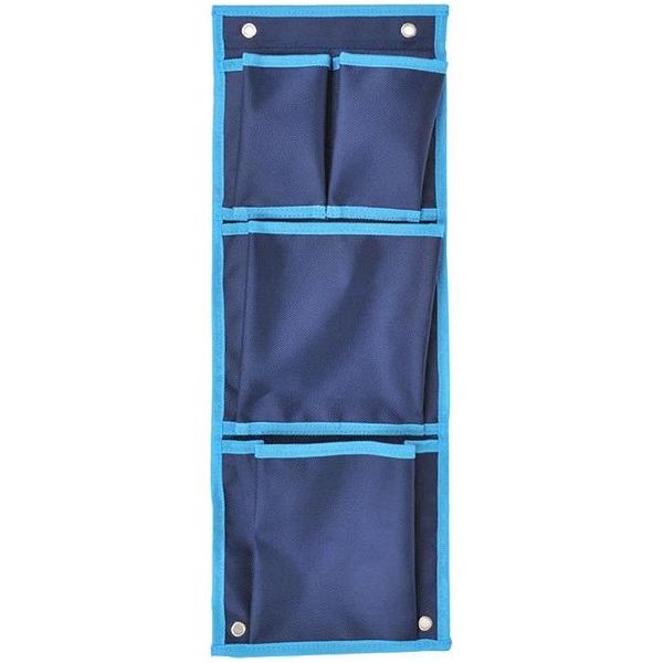 Organizzatore Da Appendere Organizzatore Da Appendere In Tessuto Da Campeggio Caravan Camper Roulotte Barca Tenda 20 X 57 Cm Blu-image