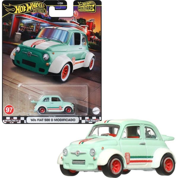 Fiat 500 D Modificado 1960 HRT65 | Veicolo Hot Wheels Boulevard-image