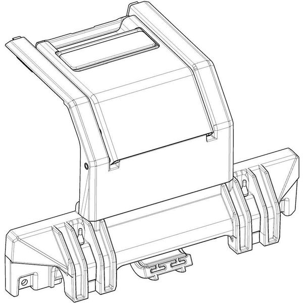 Serratura Parte Inferiore Per Valigie Laterali Moto Shad Terra TR36-image