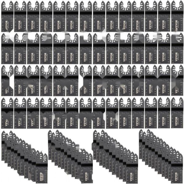 100X Lame Per Sega Fine Oscillante - Lama A Segmenti Multiutensile - Confezione Di Lame Per Sega-image