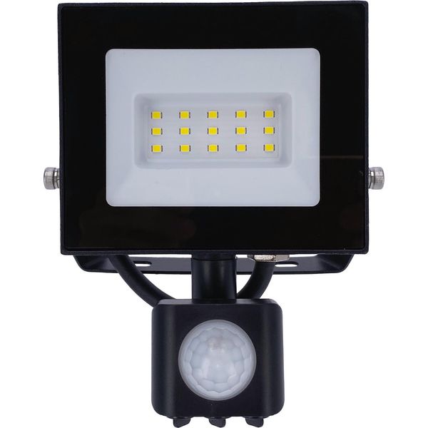 Doran Faretto Led 10W Con Sensore, Colore Neutro 4000K, 735Lm, IP65, 220-240V EDO777674 Soluzioni Edo-image