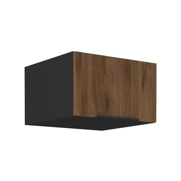 Cappa Profonda Tova - Larghezza 60 Cm, Noce Okapi / Nero-image