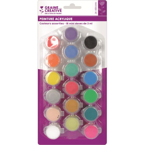 Graine Creative Gc, Colore Acrilico In Barattolo 18X3 Ml-image
