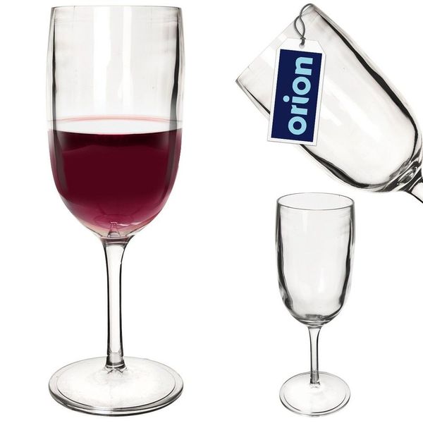 Bicchiere Da Vino Orion Bicchiere Da Vino Rosso Bicchiere Da Vino Bianco In Plastica, Infrangibile 320 Ml-image