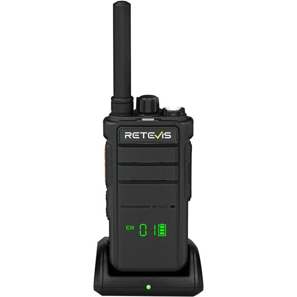 Retevis RB626H Walkie Talkie Per Adulti, Radio Professionale A 2 Vie Con Schermo, Torcia A Led, Walkie Talkie Ricaricabile-image