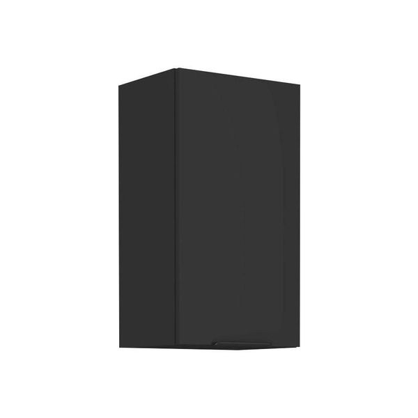 Mobile Cucina Superiore Saju - Larghezza 40 Cm, Nero-image