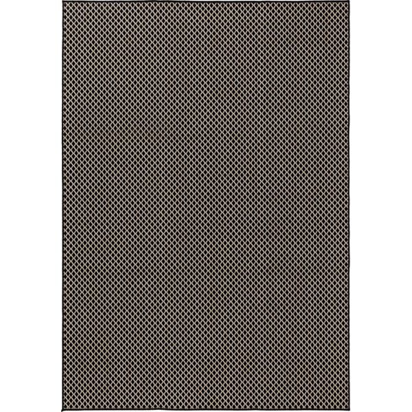 Tappeto Interiyou Per Interni Ed Esterni Lome Black C1 240X350 Cm-image