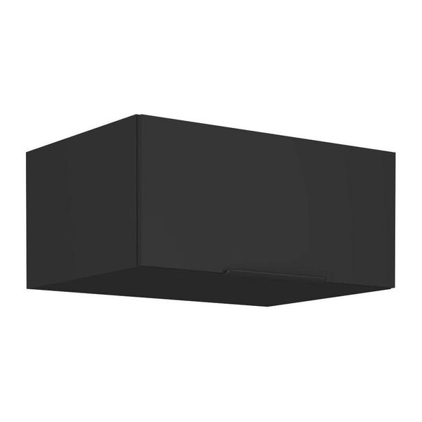 Cappa Profonda Saju - Larghezza 80 Cm, Nero-image