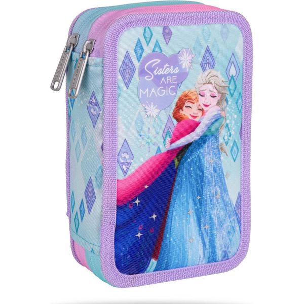 Mcneill Astuccio Per Matite Jumper 2 Pencil Case With Two Compartments Frozen Turchese-image