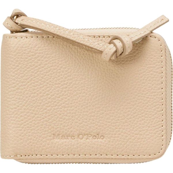 Marc O'polo Pelle Portafoglio Franca Zip Wallet Blushed Camel Beige-image