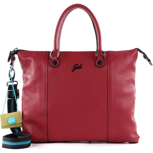Gabs Pelle Borsa A Tracolla G3 Plus Tg Bull Black Shoulder Bag Euphoria Rosso-image