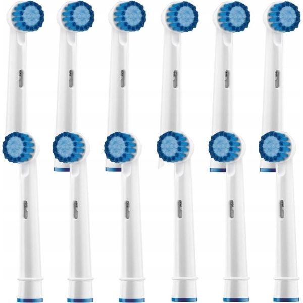 Oral-B Sensitive Clean: 12 Spazzolini Di Ricambio-image