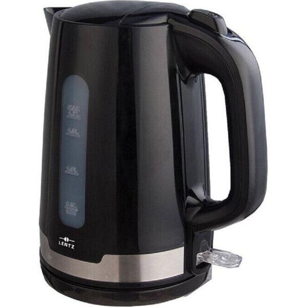 Bollitore Potente Bollitore Per Tè Con Capacità Di 1,7 Litri E 2200 W Nero-image