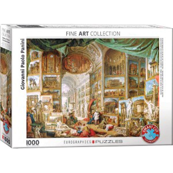 Puzzle Da 1000 Pezzi Galleria Roma Antica Di Paolo Pannini-image