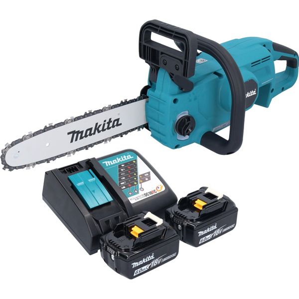 Makita Duc 307 RG2X3 Motosega A Batteria 18 V 30 Cm Brushless + 2X Batteria 6,0 Ah + Caricabatteria-image