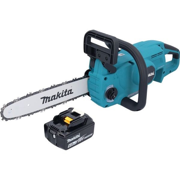 Makita Duc 307 GX3 Motosega A Batteria 18 V 30 Cm Brushless + 1X Batteria 6,0 Ah - Senza Caricabatterie-image