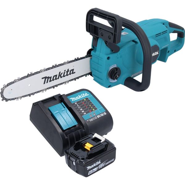 Makita Duc 307 SGX3 Motosega A Batteria 18 V 30 Cm Brushless + 1X Batteria 6,0 Ah + Caricabatterie-image