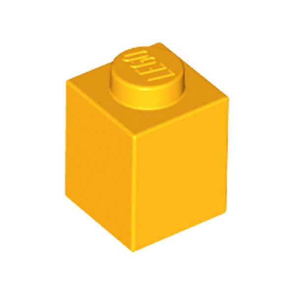 Lego® 1 Pezzo 3005 Mattoncini Mattoncino 1X1 Parte Mattoncini Base 1 Arancione Chiaro-image