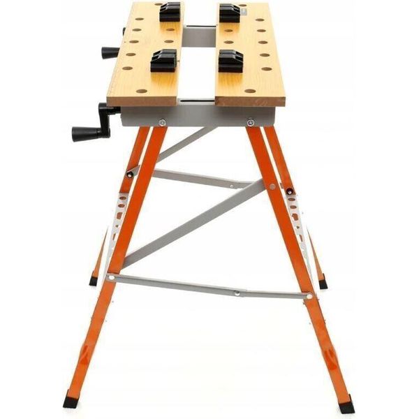 Banco Da Lavoro Pieghevole Portata 100 Kg Dimensioni E Scala Angolare 60X63X78 Cm 10939-image