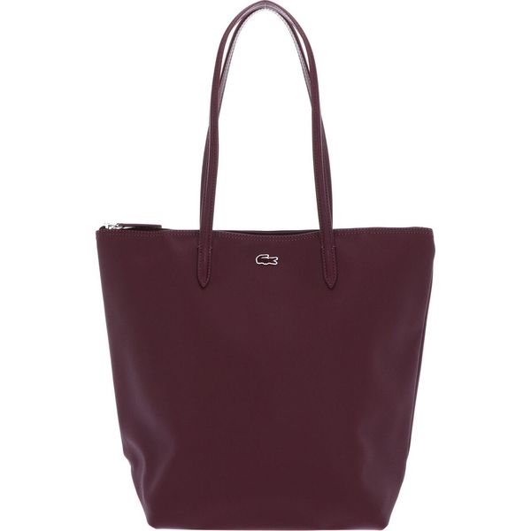 Lacoste Borsa A Tracolla L.12.12 Concept Vertical Shopping Bag Expresso Bordeaux-image
