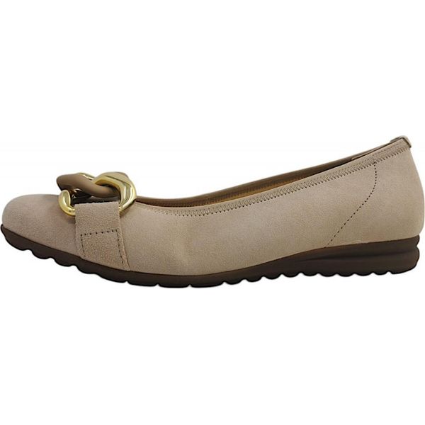 Gabor Comfort Scarpe Da Donna Ballerine Beige Per Il Tempo Libero, Numero Di Scarpe:Eur 42 | Uk 8-image