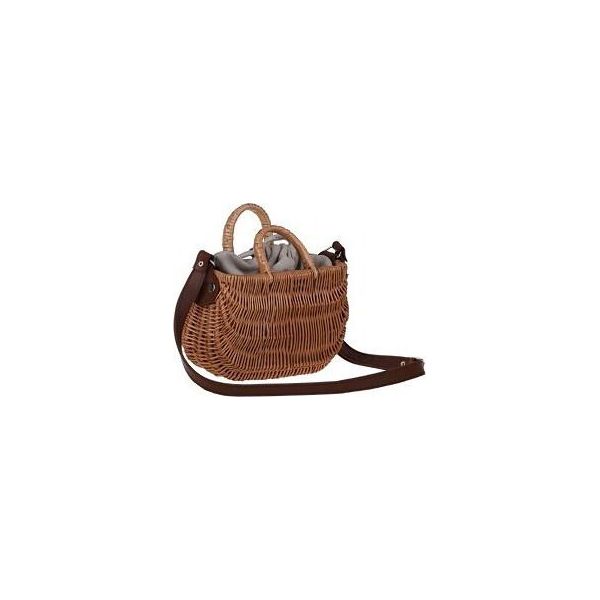 Borsa A Cesto In Vimini Intrecciata Con Tracolla In Pelle Borsa Da Donna In Vimini Borsa A Tracolla Borsa Da Spiaggia-image