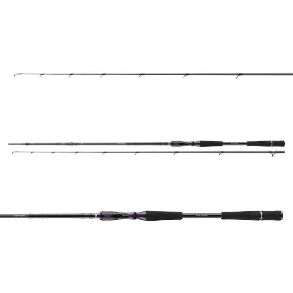 Daiwa Prorex Ags, 2,4 M, 7,87 Piedi, 0-120 G, 2 Pezzi, Canna Da Pesca Baitcast, Extra Veloce / Veloce, 11214-240-image