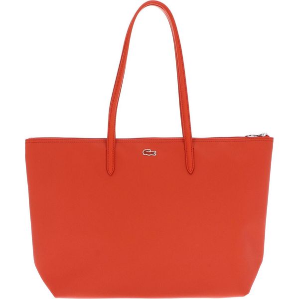 Lacoste Borsa A Tracolla Borsa Shopper L.12.12 Concept Shopping Bag Lacoste Croc 80S Burnt Arancione-image