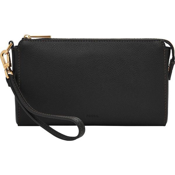 Fossil Borsa Da Polso Borsa Per Utensili Gift Wristlet Black Nero-image