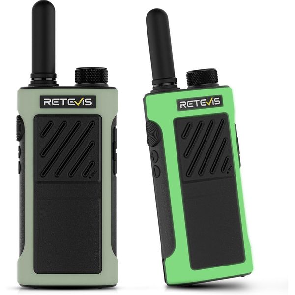 Retevis RB666P Walkie Talkie, Walkie-Talkie Professionale, Ricarica Rapida, 1500 Mah, Type-C, 16 Canali, Ctcss/Dcs, Vox, Radio Bidirezionale PMR446-image